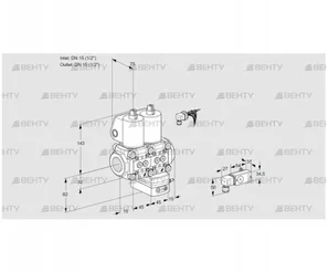 VCD1E15R/15R05ND-100WL/PP2-/PPPP (88104739) Регулятор давления Kromschroder