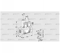 VCS665F05NLWR3B/PMMP/2-3- (88207197) Сдвоенный газовый клапан Kromschroder