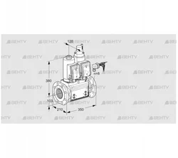 VCS8100F05NLQSRB/PPPP/PPPP (88204067) Сдвоенный газовый клапан Kromschroder