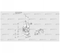 VAD1-/25R/NW-100A (88005804) Газовый клапан с регулятором давления Kromschroder