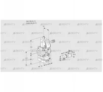 VAD125R/NW-100A (88004384) Газовый клапан с регулятором давления Kromschroder