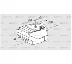 IC40A2DR10 (88303595) Сервопривод Kromschroder