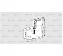 BCM 400S0B3/3-0 BCU400N (74960692) Шина Kromschroder