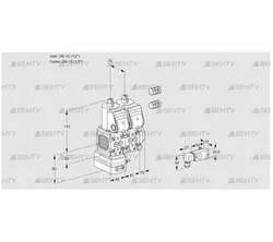 VCD1E15R/15R05FD-50NQR3/3-PP/PPPP (88106537) Регулятор давления Kromschroder