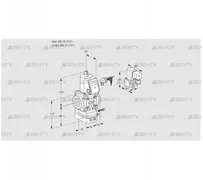 VAG115R/NWBE (88000515) Газовый клапан с регулятором соотношения Kromschroder