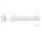 Тангенциальный вентилятор ebmpapst QL4/3000A26-2112LH-445 ck