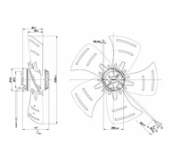 Осевой вентилятор ebmpapst A4E400AP0202