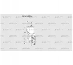 VAN1T-/NQGL (88033118) Сбросной газовый клапан Kromschroder