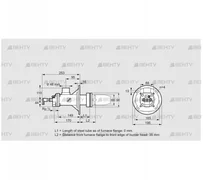 BICA 65RM-0/35-(71)D (84022017) Газовая горелка Kromschroder