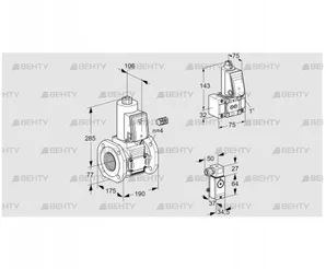 VAS665F05NW3E/Z-/32 (88207667) Газовый клапан Kromschroder