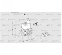 VCS3E40R/40R05NLWL/PPPP/2-PP (88107372) Сдвоенный газовый клапан Kromschroder