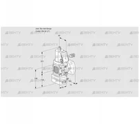 VAD3-/50F/NQGR-50A (88031683) Газовый клапан с регулятором давления Kromschroder