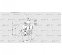 VCS2E32R/32R05NLWR3/PPPP/PPPP (88103746) Сдвоенный газовый клапан Kromschroder