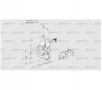 VAD240R/NW-50A (88025861) Газовый клапан с регулятором давления Kromschroder