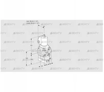 VAV2T40N/NQSLAK (88024270) Газовый клапан с регулятором соотношения Kromschroder