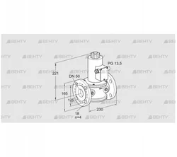 VR 50F01NT33D (85248450) Воздушный электромагнитный клапан Kromschroder