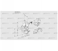 VAG125R/NWAE (88001296) Газовый клапан с регулятором соотношения Kromschroder