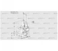 VAH2E40F/40R05HEVWSR/PP/PP (88104372) Клапан с регулятором расхода Kromschroder