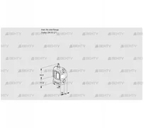 VMV3-/50N05M (88033317) Регулирующая задвижка Kromschroder