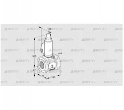 VAS6T65A05LKGLB/PP/PP (88206818) Газовый клапан Kromschroder