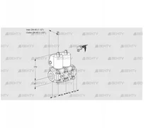 VCS2E40R/40R05NNKL/PPPP/PPPP (88104049) Сдвоенный газовый клапан Kromschroder