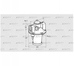 GIK 50R02-5L (03155161) Регулятор соотношения газ/воздух Kromschroder