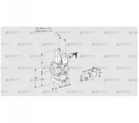 VAD240R/NW-25A (88033128) Газовый клапан с регулятором давления Kromschroder