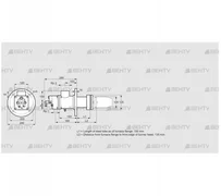 BIC 100HB-100/135-(37)E (84033020) Газовая горелка Kromschroder