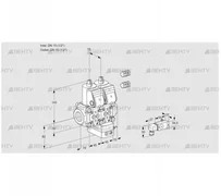 VCG1E15R/15R05NGEQR3/2-PP/PPPP (88100164) Клапан с регулятором соотношения Kromschroder