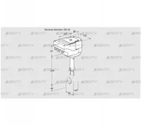 IBH40Z01A/40A2AR10 (88302424) Дроссельная заслонка Kromschroder