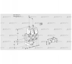 VCD1E25R/25R05D-25NQR/2-PP/PPPP (88104750) Регулятор давления Kromschroder