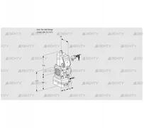 VAG1-/15R/NWBE (88000506) Газовый клапан с регулятором соотношения Kromschroder