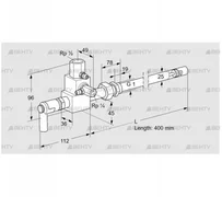 ZMI 25B400R (84234040) Пилотная горелка Kromschroder